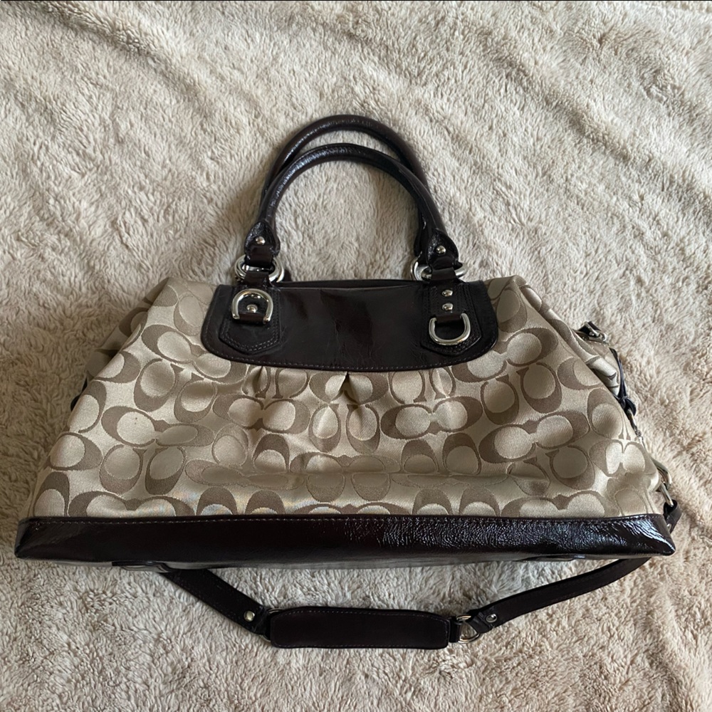 ⭐️ COACH Ashley Signature Satchel, F15440 - Picture 3 of 17